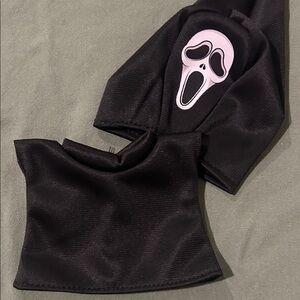 Ghost Face Halloween Costume - Black! For labubu! Halloween 🎃